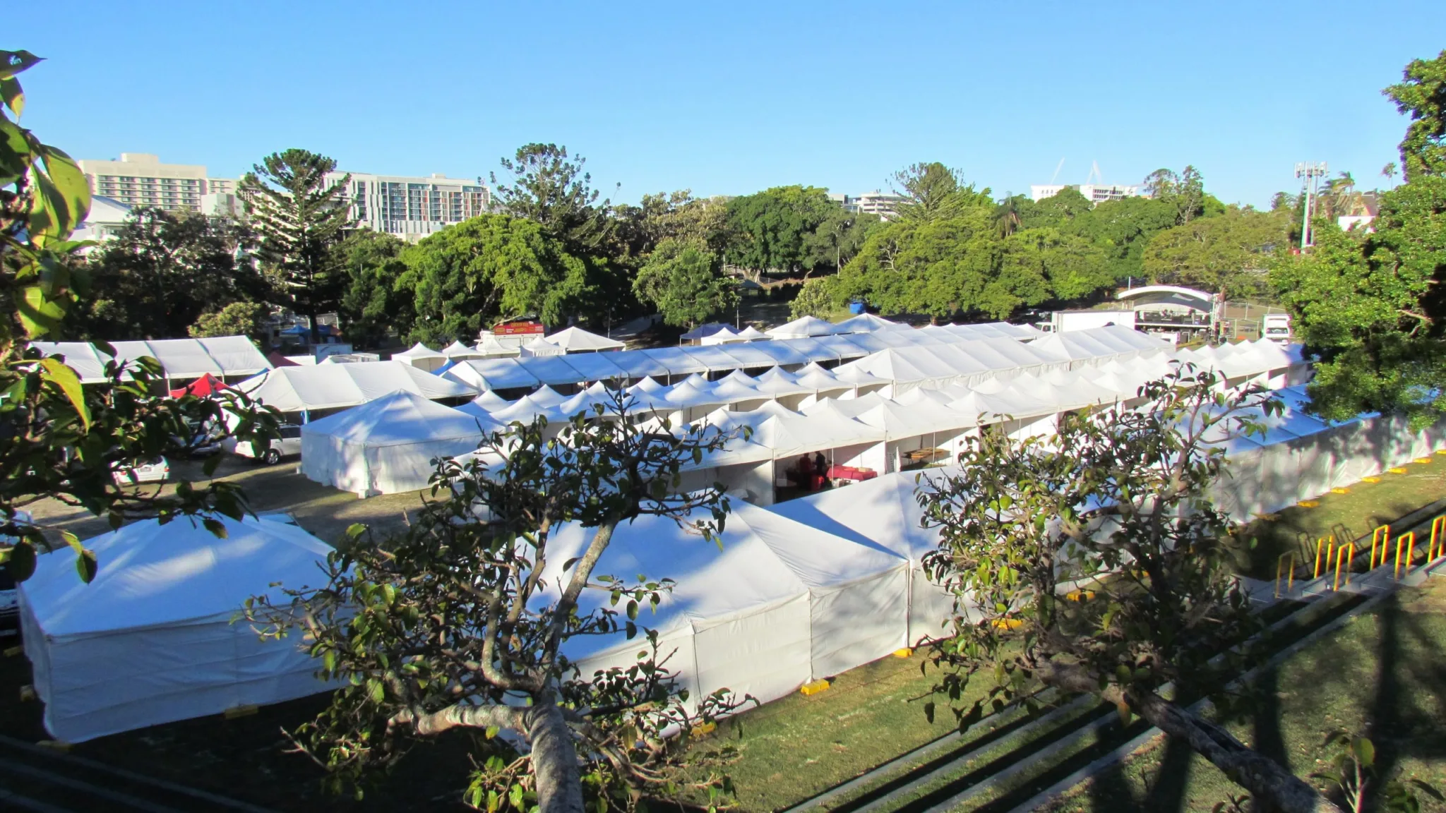 6m span Marquee (Hoecker P Series) Hire from Queensland Hire | Est. 1980