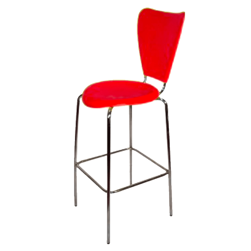 Queensland-Hire-Barstool-Salsa-Red