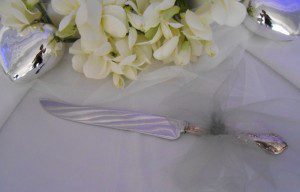 Cake Knife Silver Queensland Hire   Queensland Hire Cake Knife 