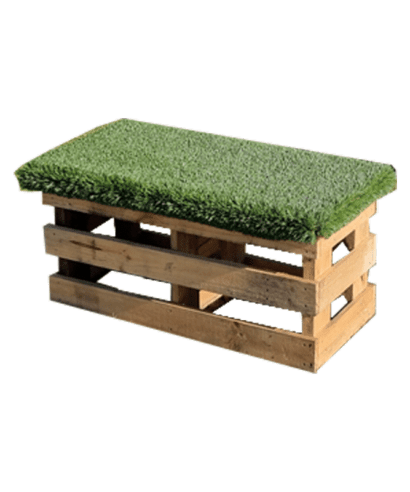 Queensland-Hire-Chairs-Pallet-Bench-Turf