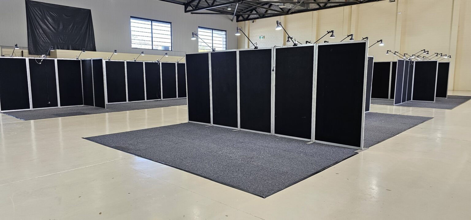 Display Panel Vertical Hire from Queensland Hire Est. 1980