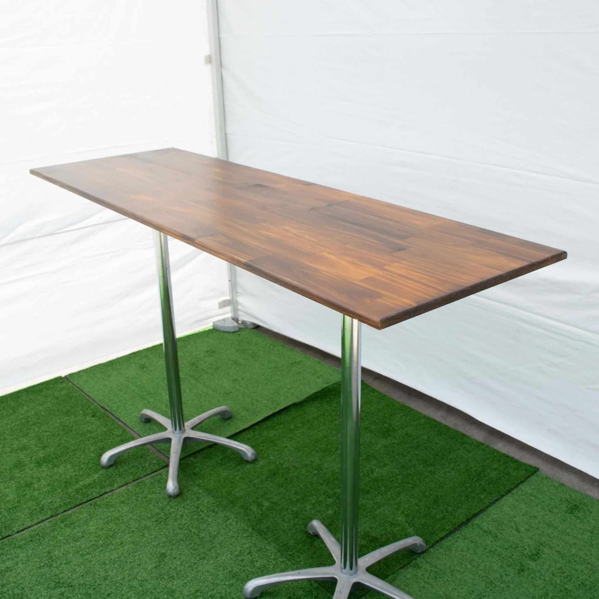 Dry Bar Timber Rectangle Hire from Queensland Hire Est. 1980