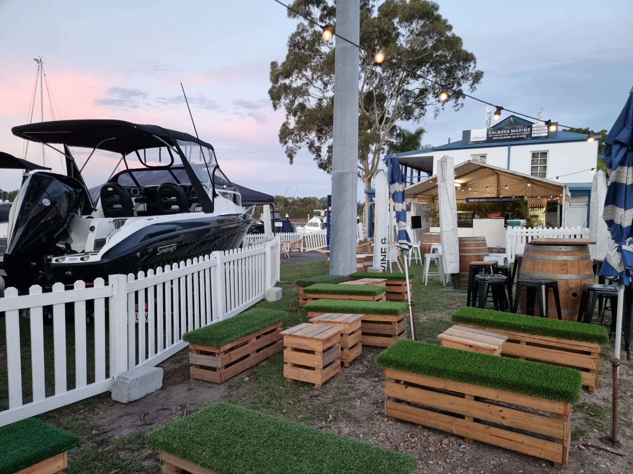 How to Hang Festoon Lights DIY