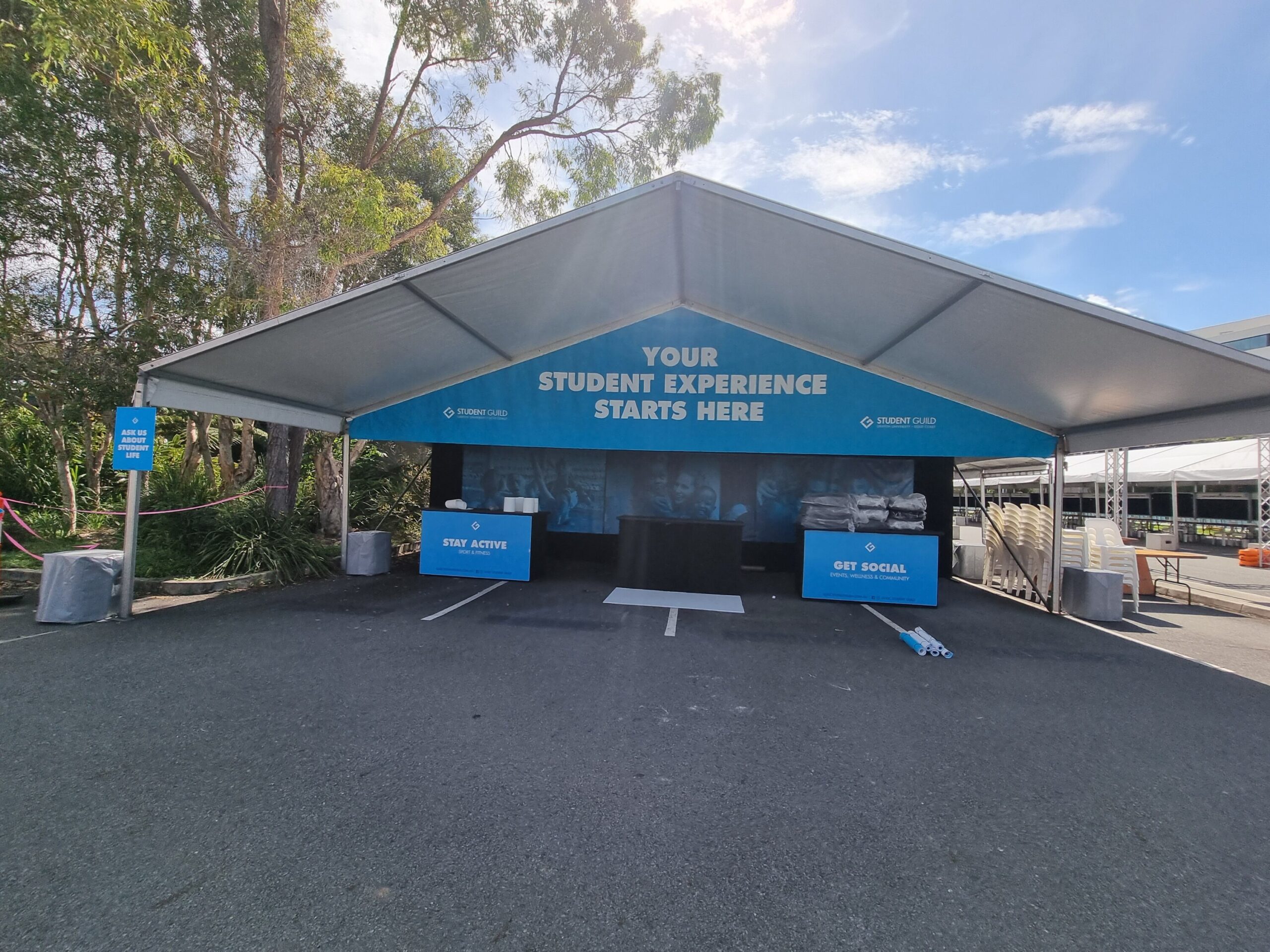 Custom Gable Hire from Queensland Hire Est. 1980