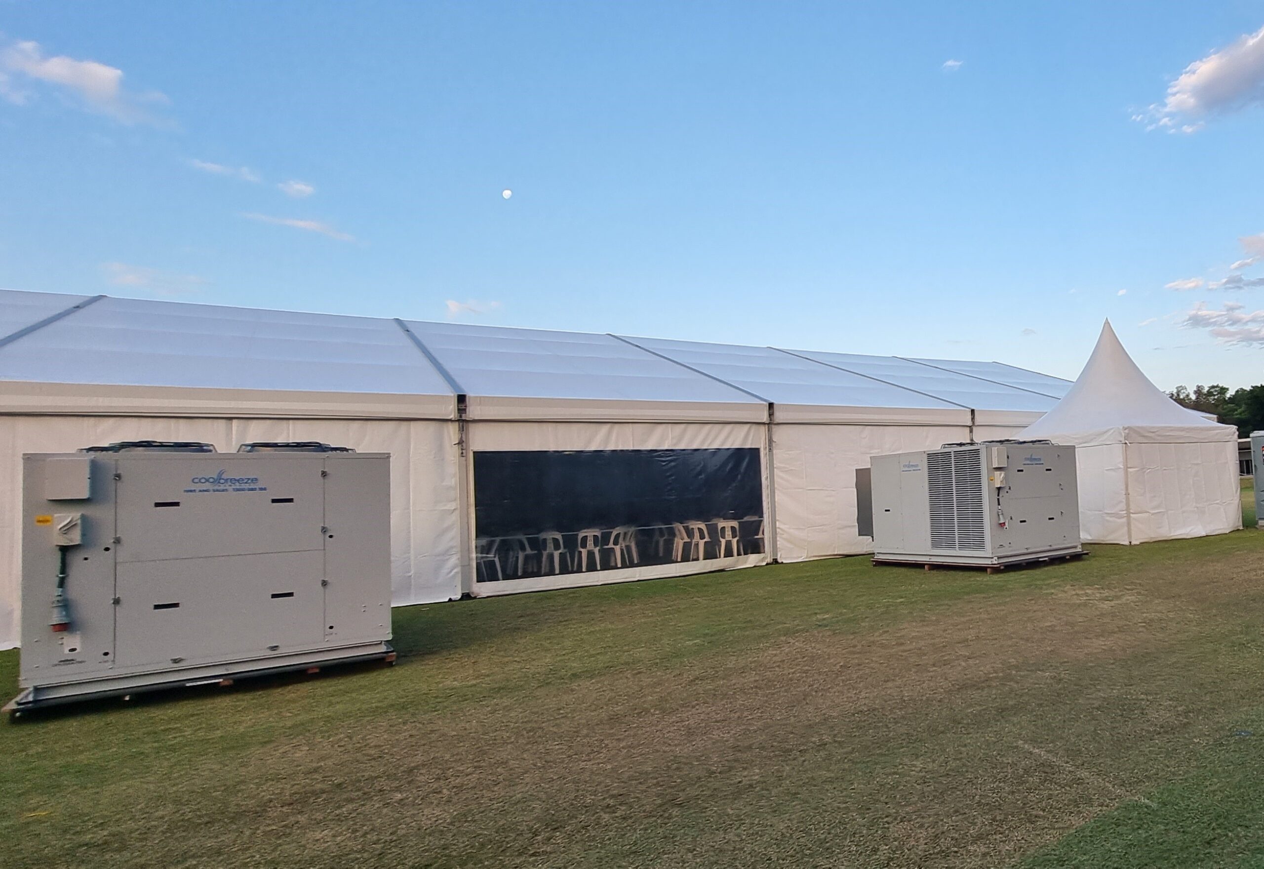 Air Conditioning Large Unit Hire from Queensland Hire Est. 1980