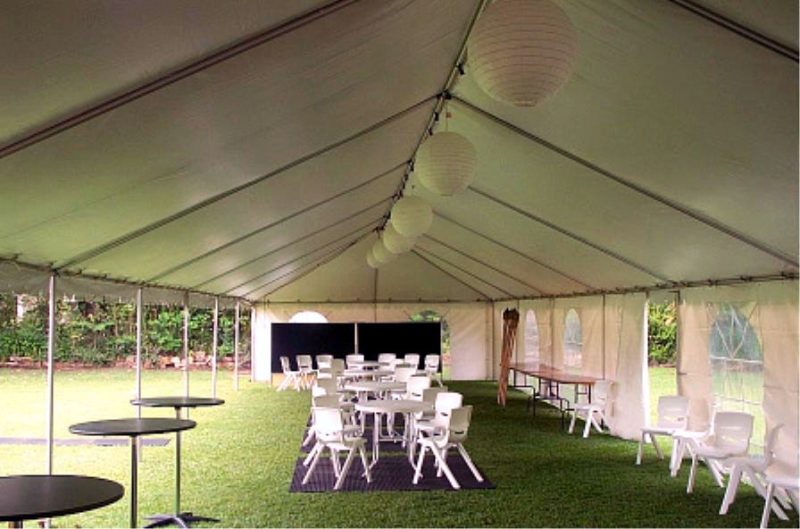 Dry Bar Chrome Cocktail Table Hire from Queensland Hire Est. 1980