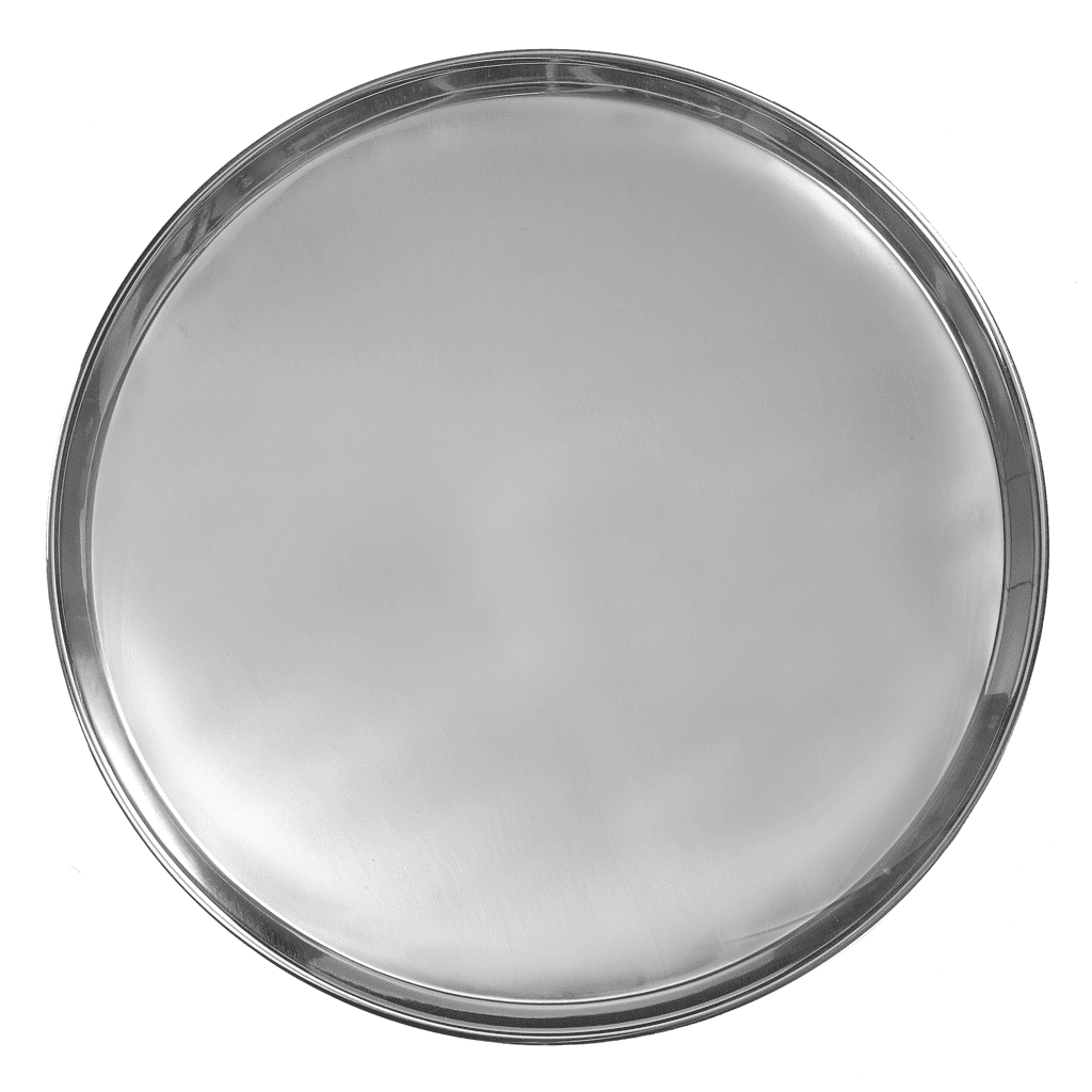 steel-tray-round-35cm-queensland-hire