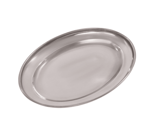 Steel-Oval-Platter