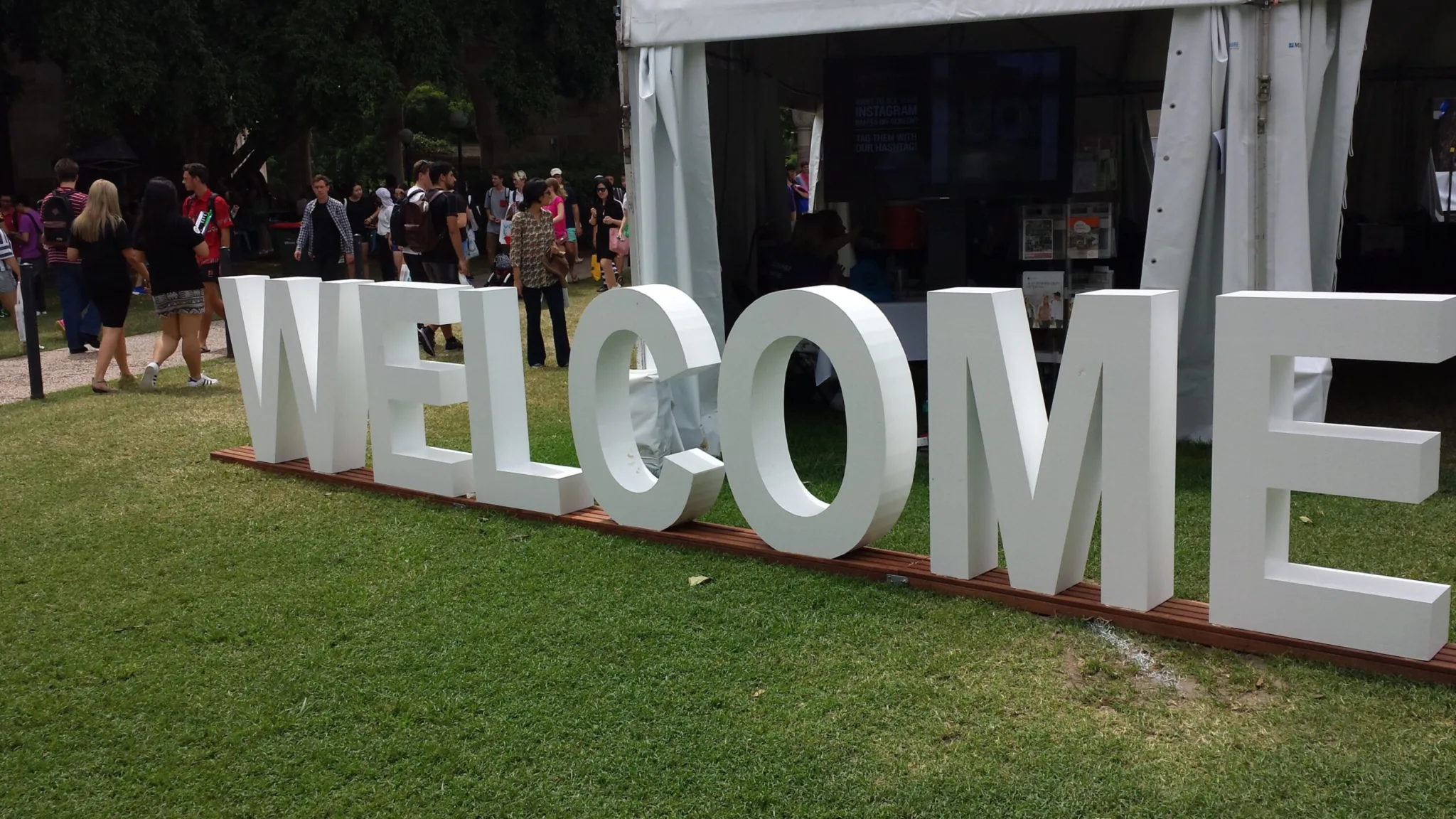Foam Letter Hire from Queensland Hire Est. 1980